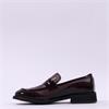 Marco Moreo Maura Wingtip Slip On Loafer - Burgundy Combi